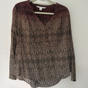 Diane von Furstenberg Silk/Cotton Blouse